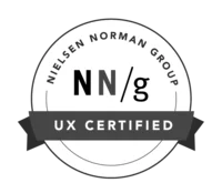 UX Certification Badge from Nielsen Norman Group